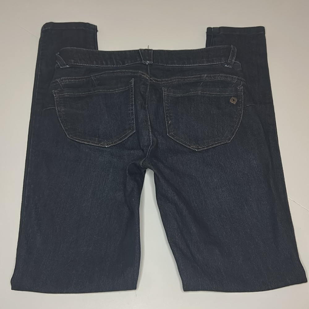 DEMOCRACY "Ab"solution® Booty Lift Jegging Dark Indigo Jeans Women’s Size 2 - Picture 2 of 12